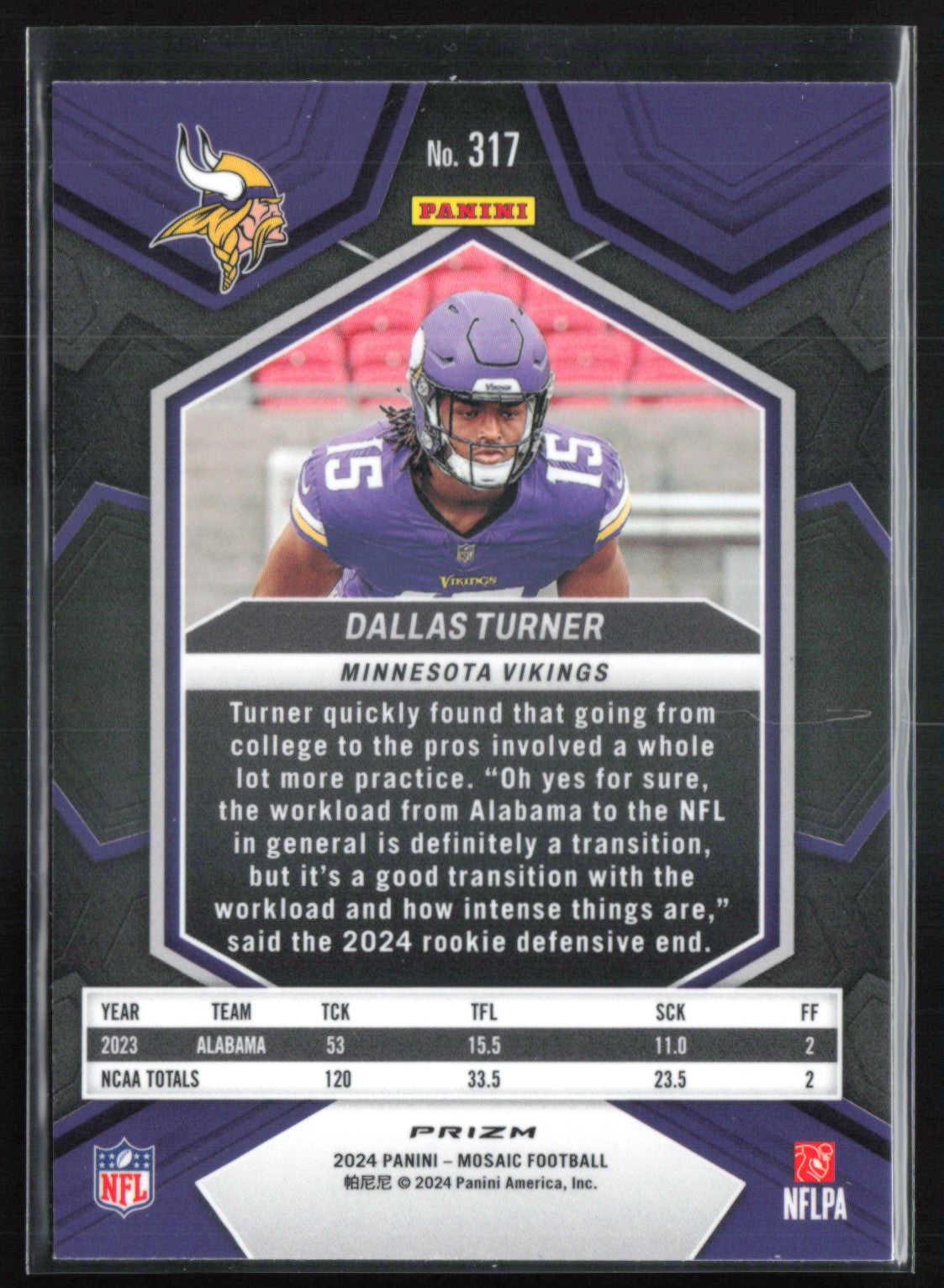 Dallas Turner RC Blue