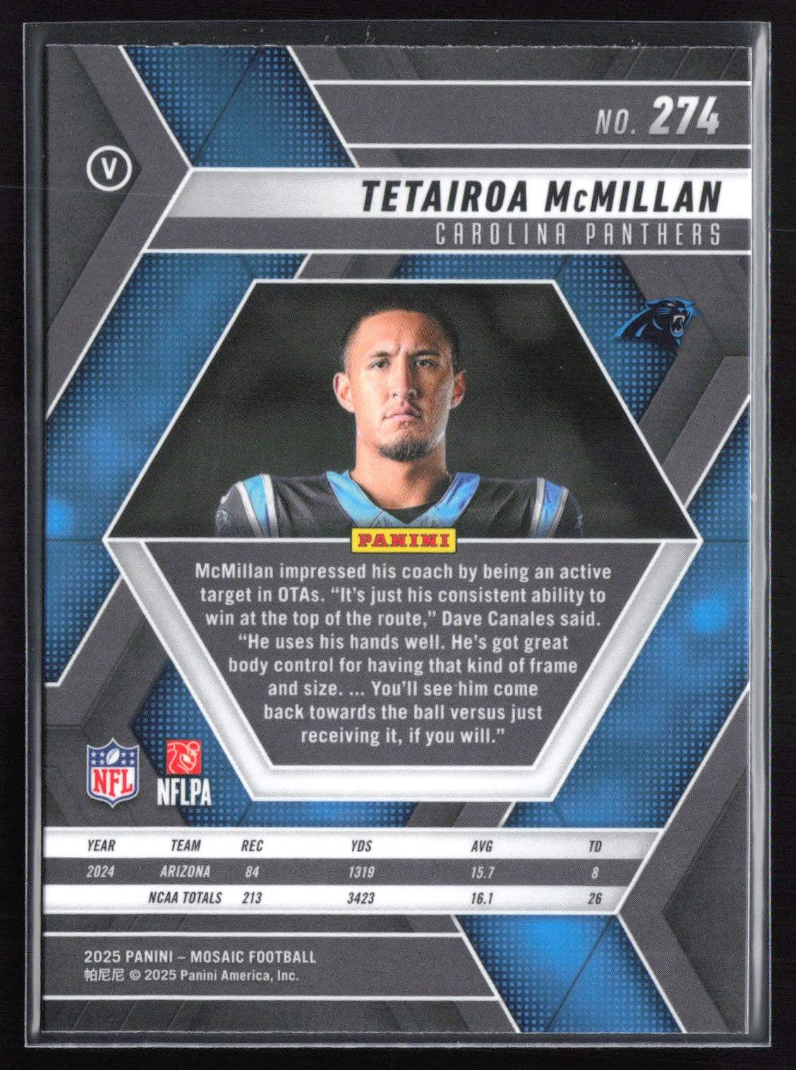 Tetairoa McMillan RC