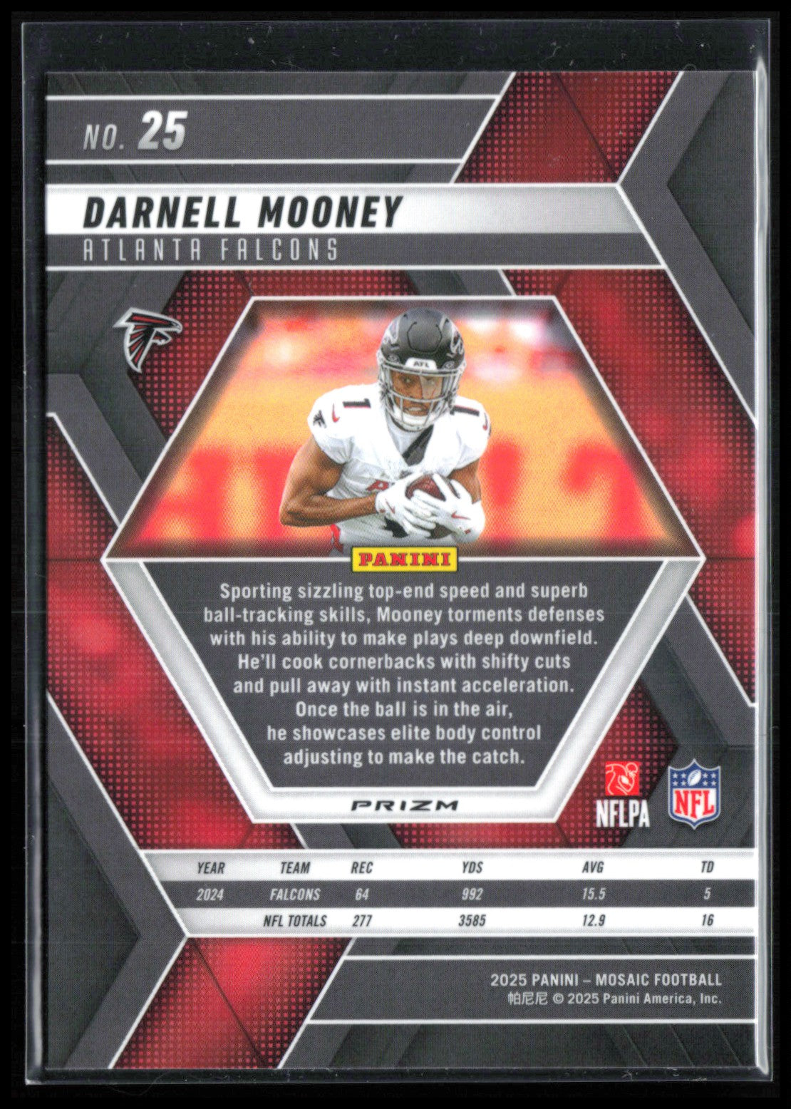 Darnell Mooney Green Mosaic