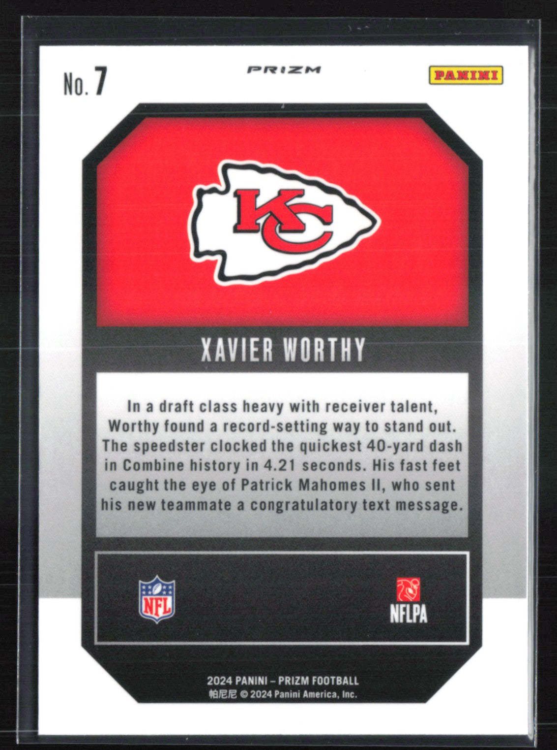 Xavier Worthy RC Emergent Green Wave