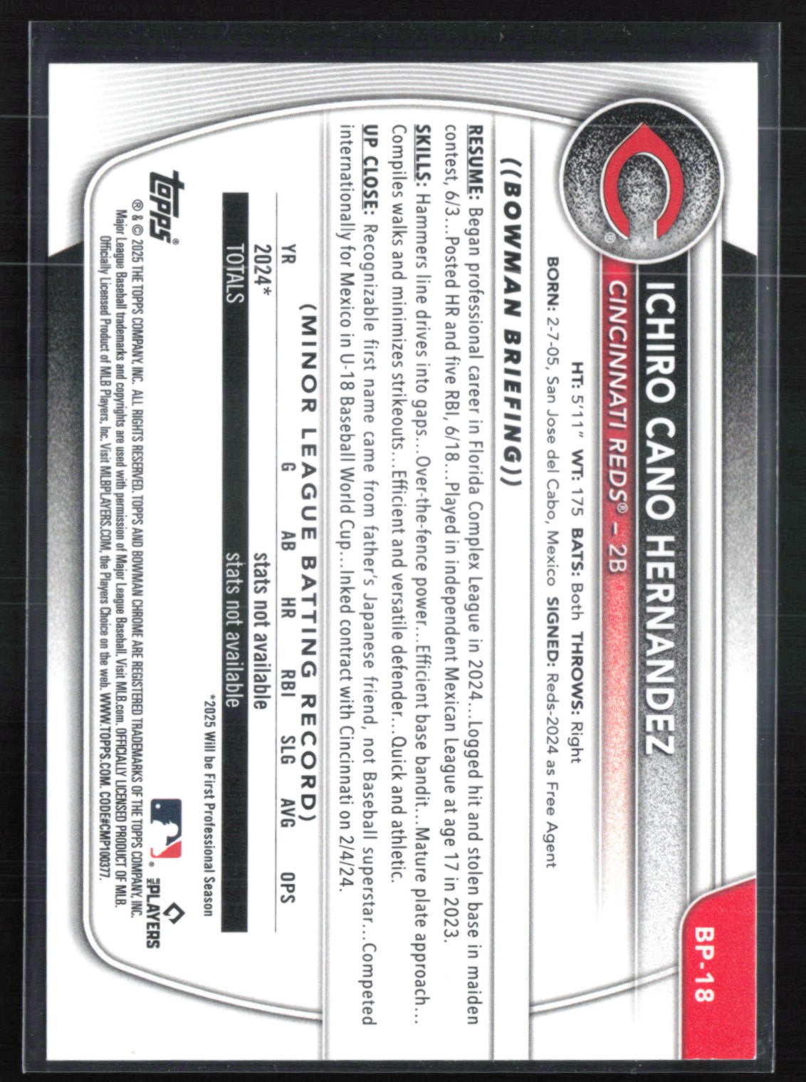 Ichiro Cano Hernandez 1st Bowman