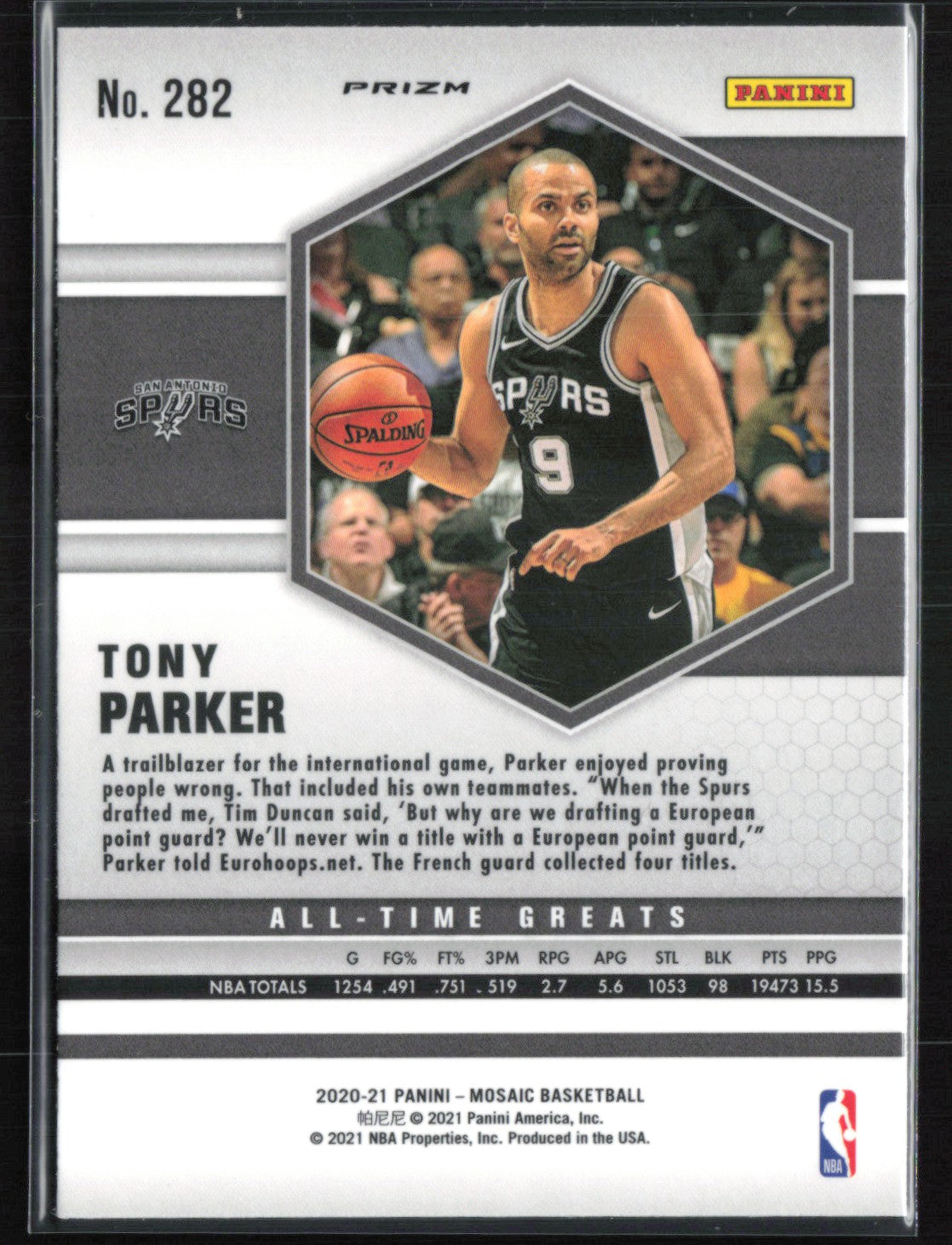 Tony Parker Pink Camo