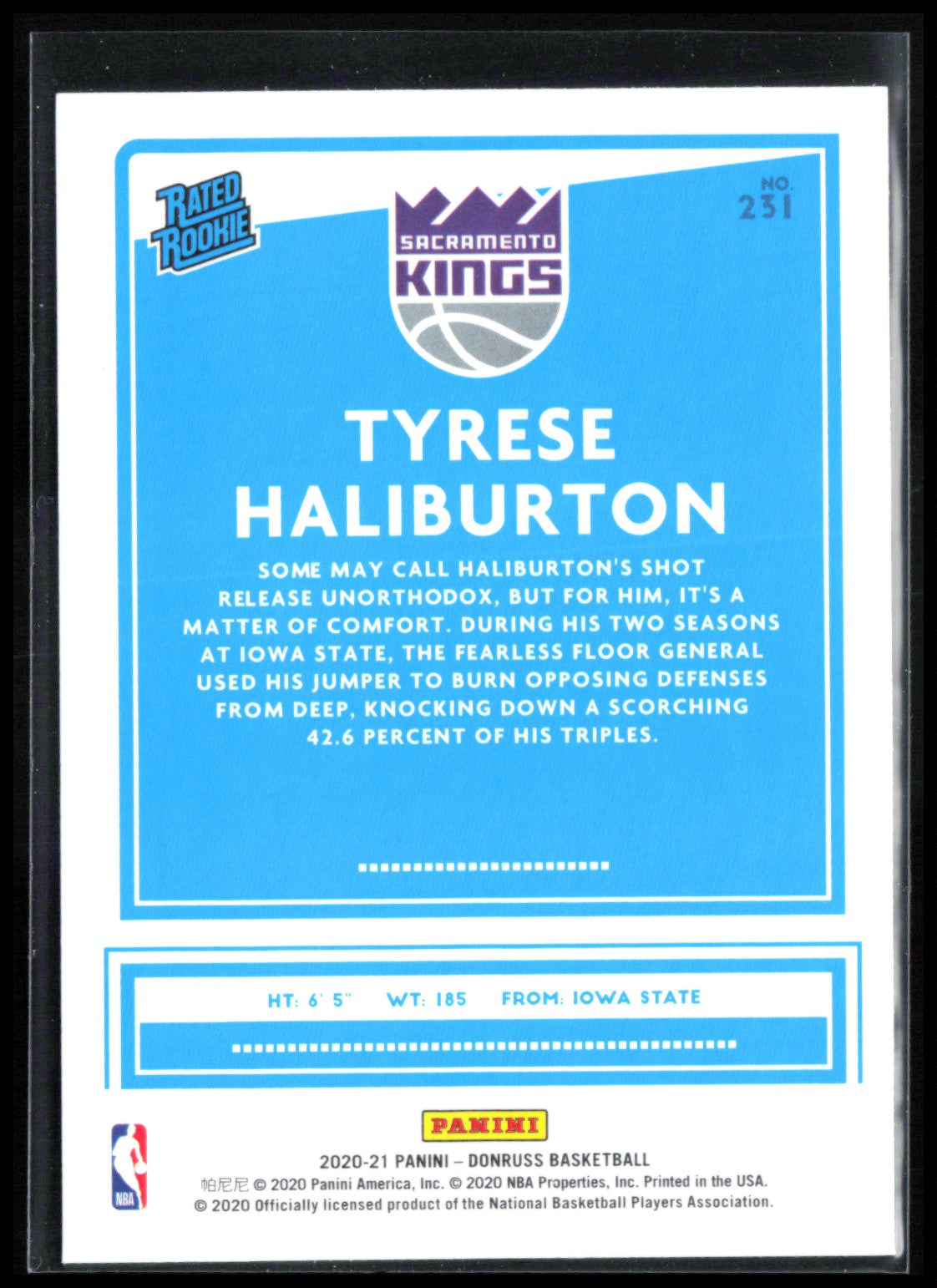 Tyrese Haliburton RC