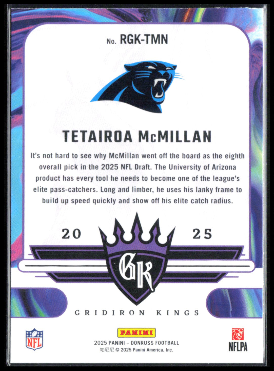 Tetairoa McMillan RC
