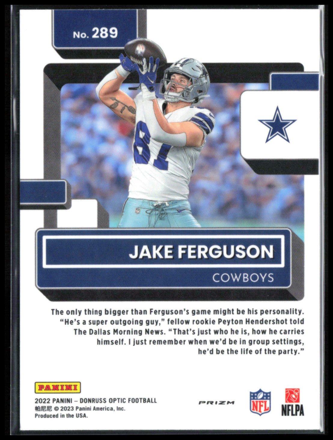 Jake Ferguson RC Purple Shock
