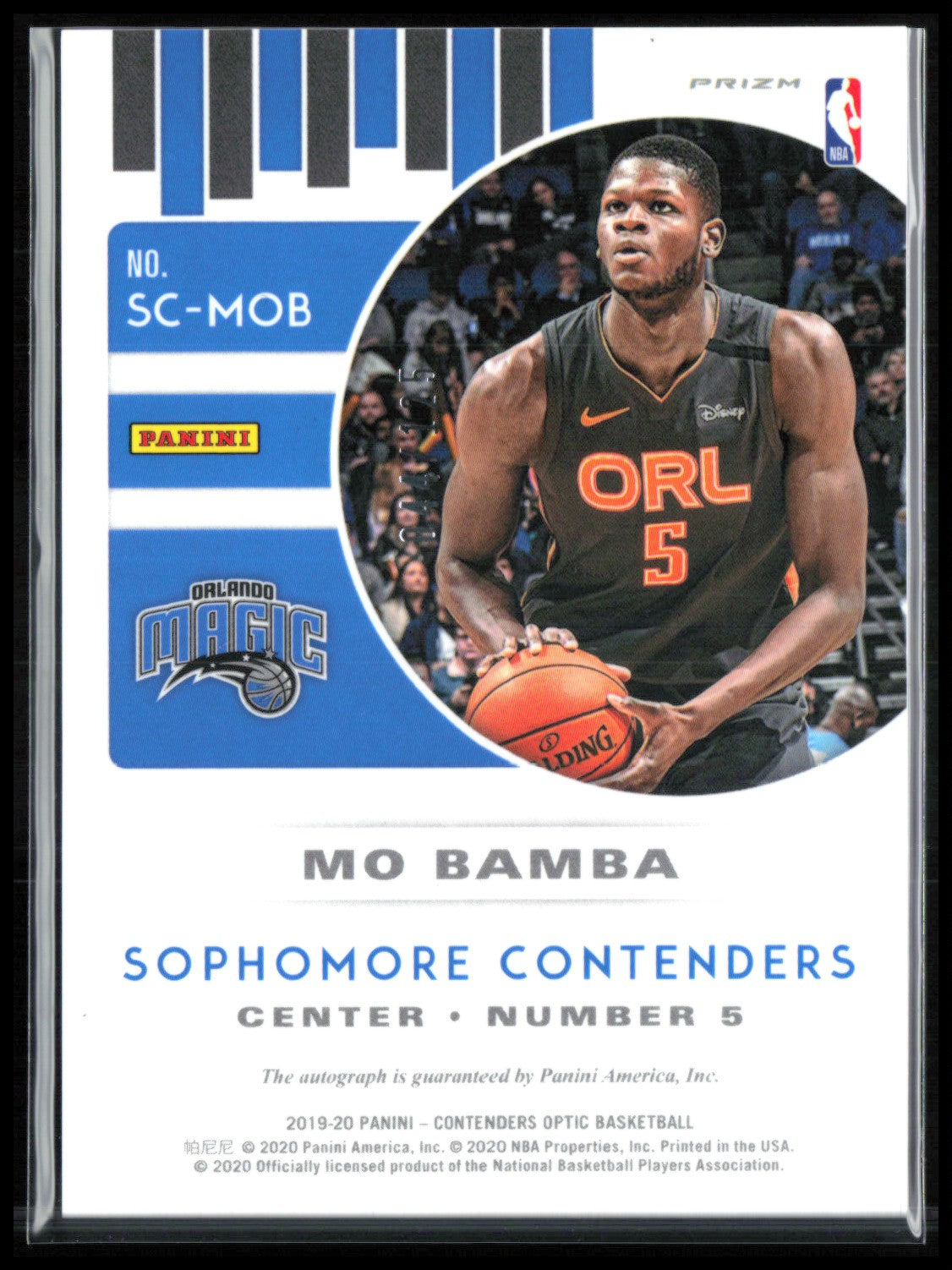 Mo Bamba Auto Holo