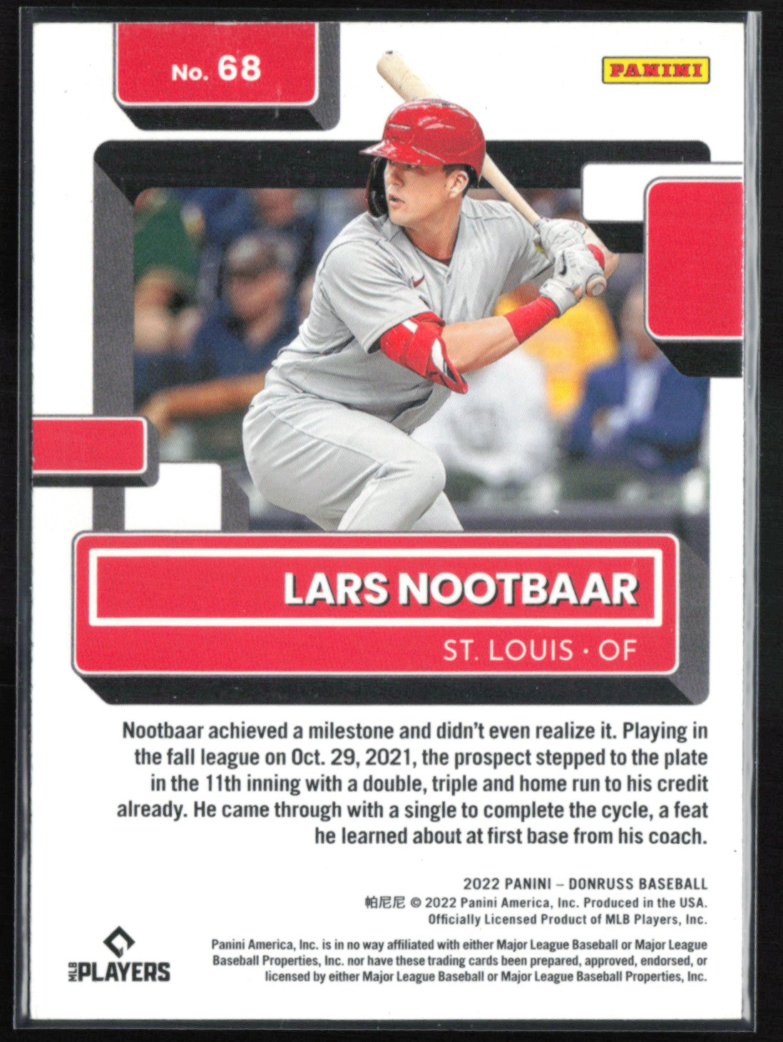 Lars Nootbaar RC Orange Foil