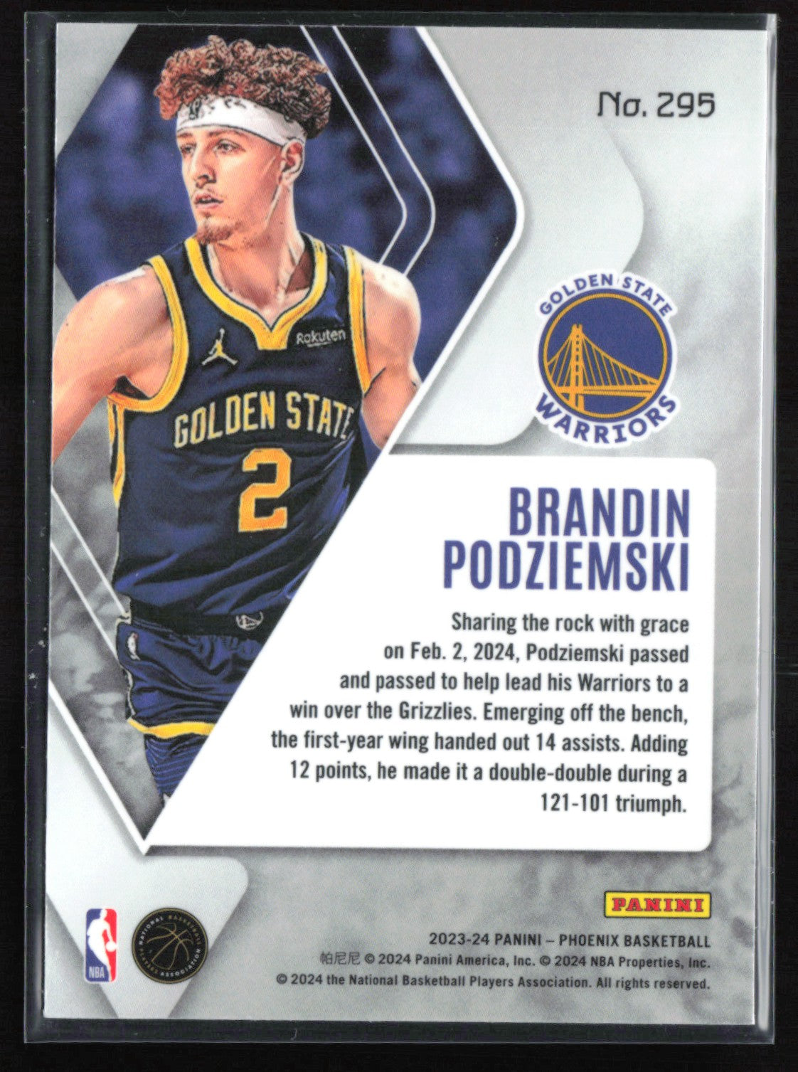 Brandin Podziemski RC