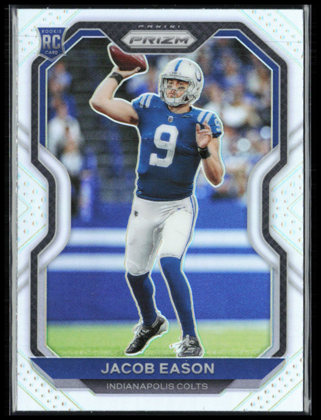 Jacob Eason RC Silver Prizm