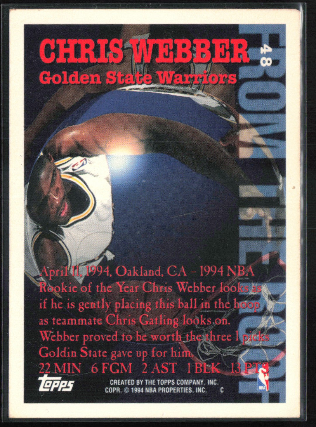 Chris Webber From the Roof