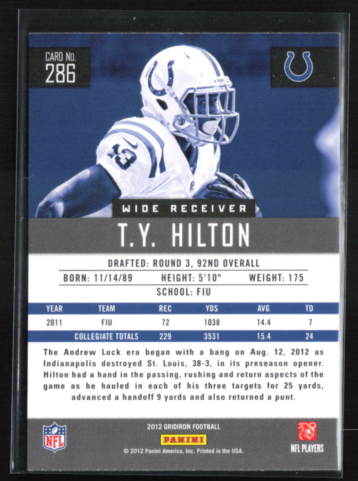 T.Y. Hilton RC