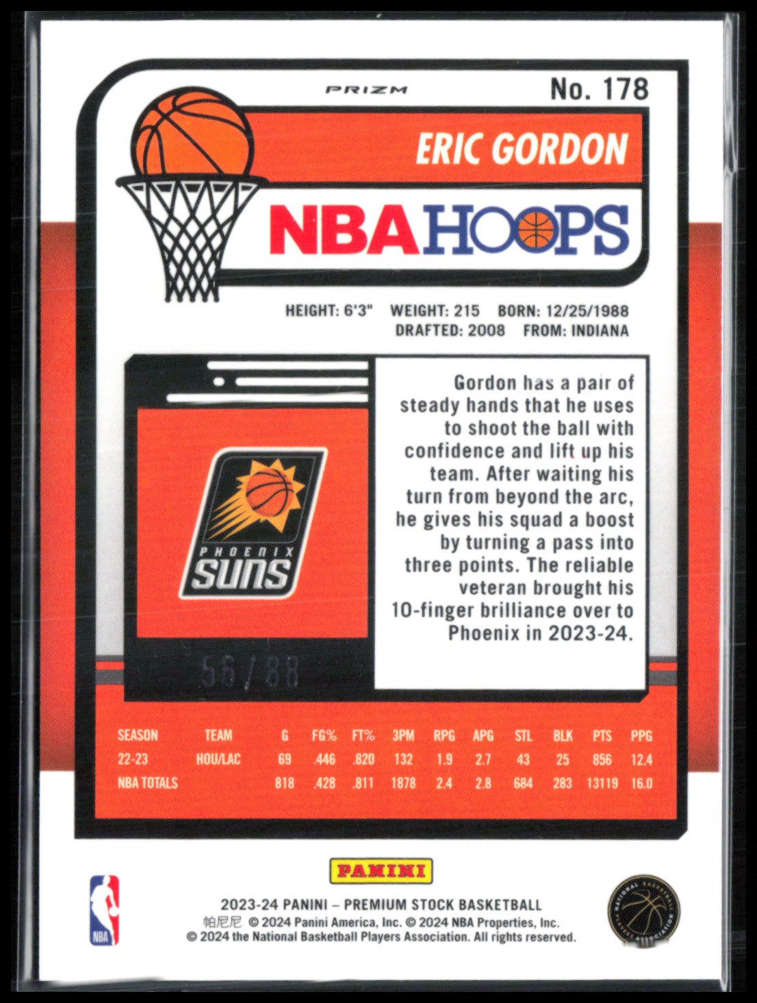 Eric Gordon Red Scope /88