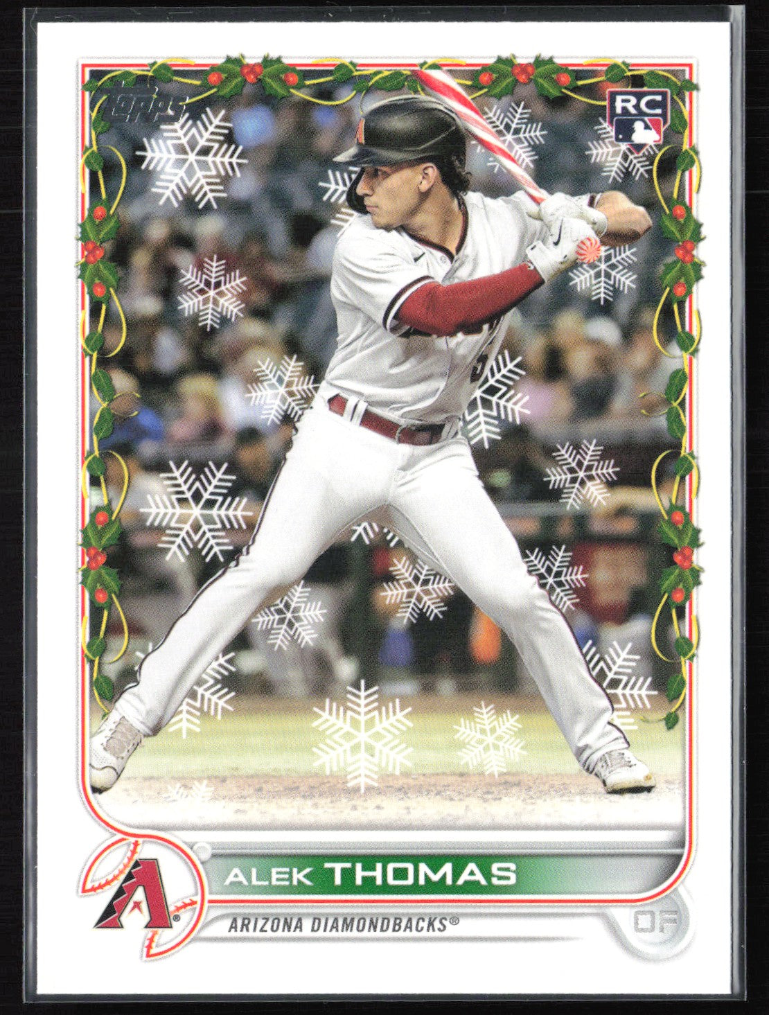 Alek Thomas RC Candy Cane Bat