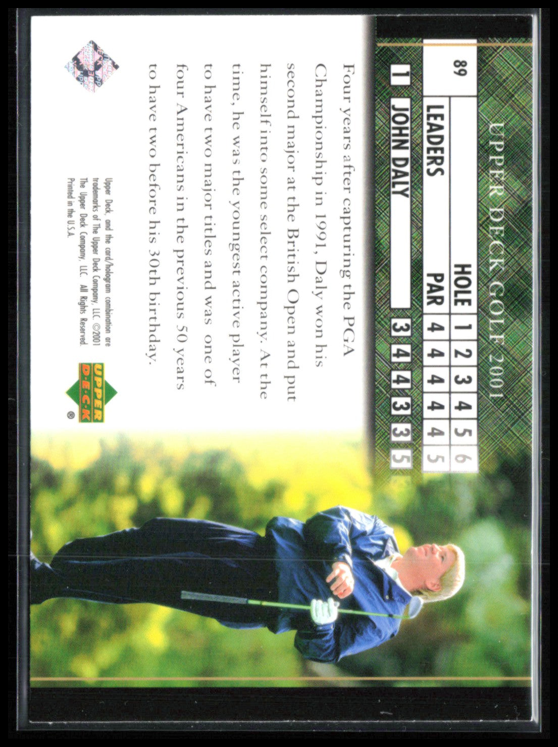 John Daly Leaderboard