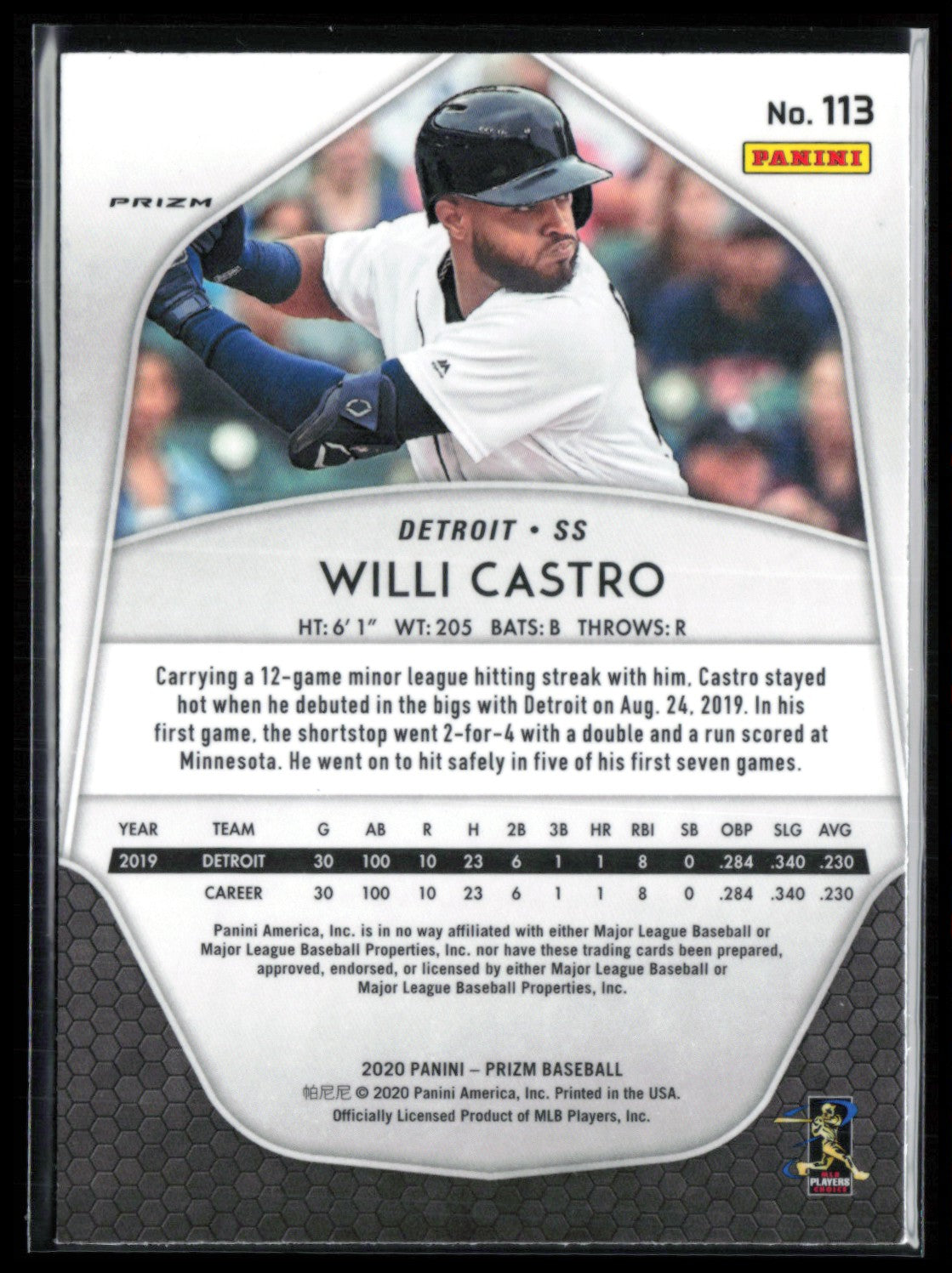 Willi Castro RC Red Orange