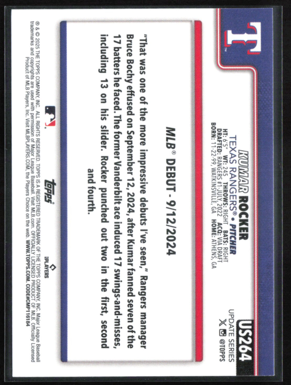 Kumar Rocker RC
