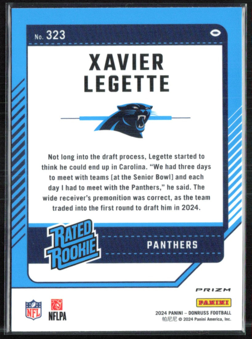 Xavier Legette RC Red Wave