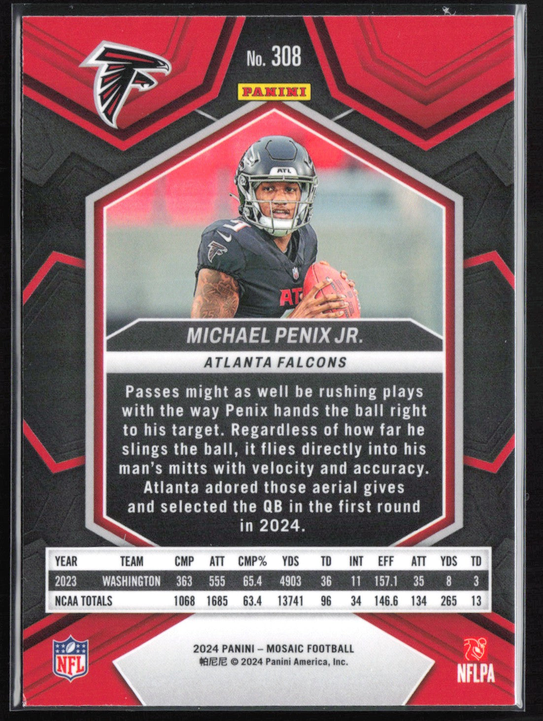 Michael Penix Jr. RC