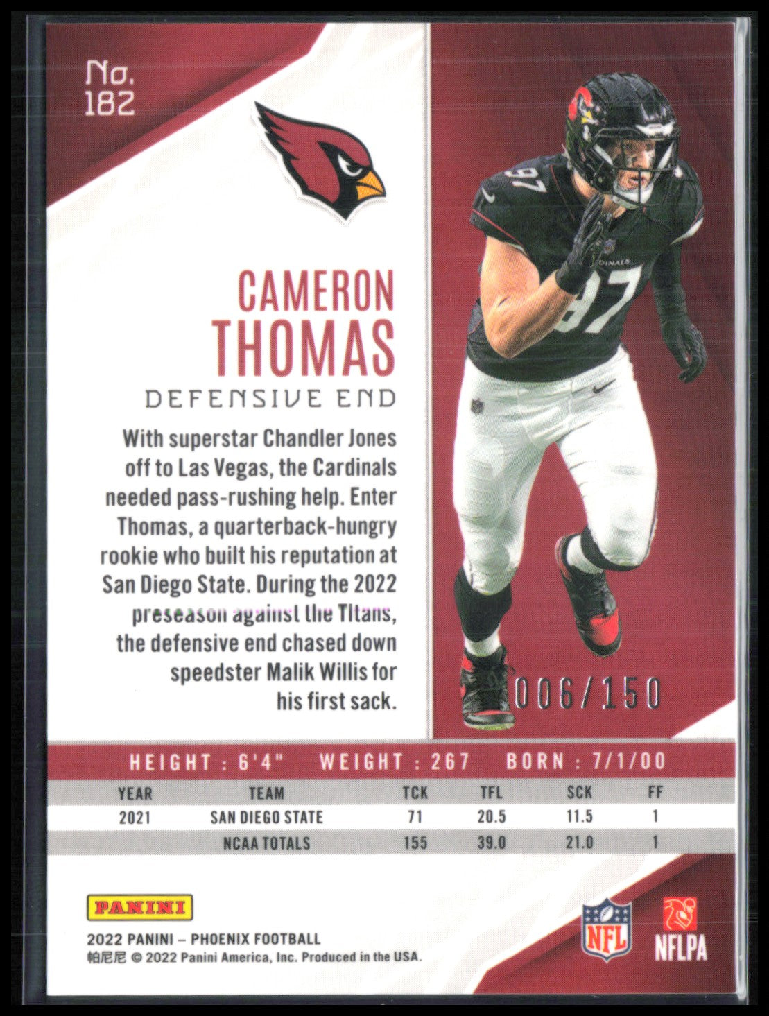 Cameron Thomas RC Teal /150