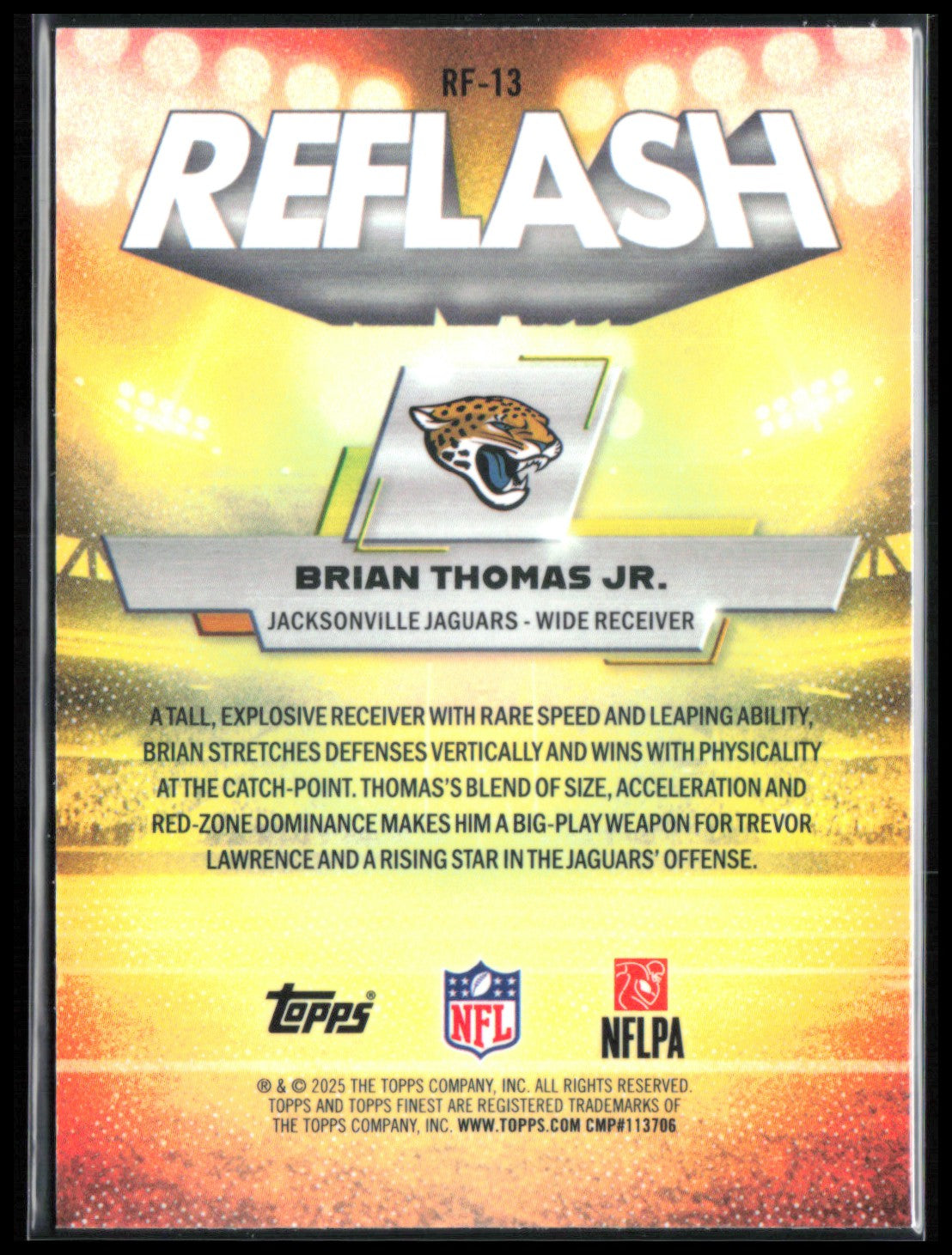 Brian Thomas Jr X-Fractor Reflash
