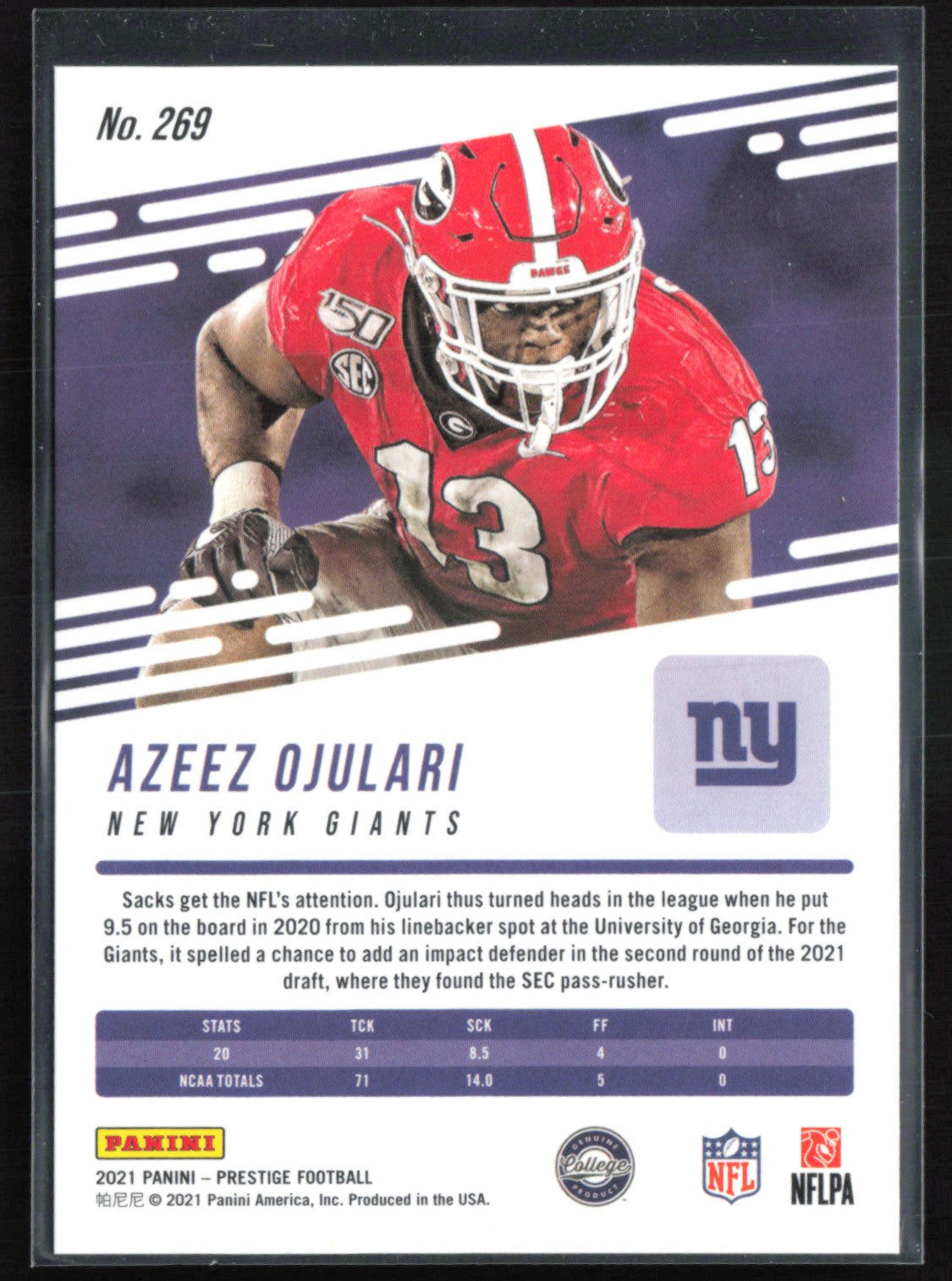 Azeez Ojulari RC Red /299