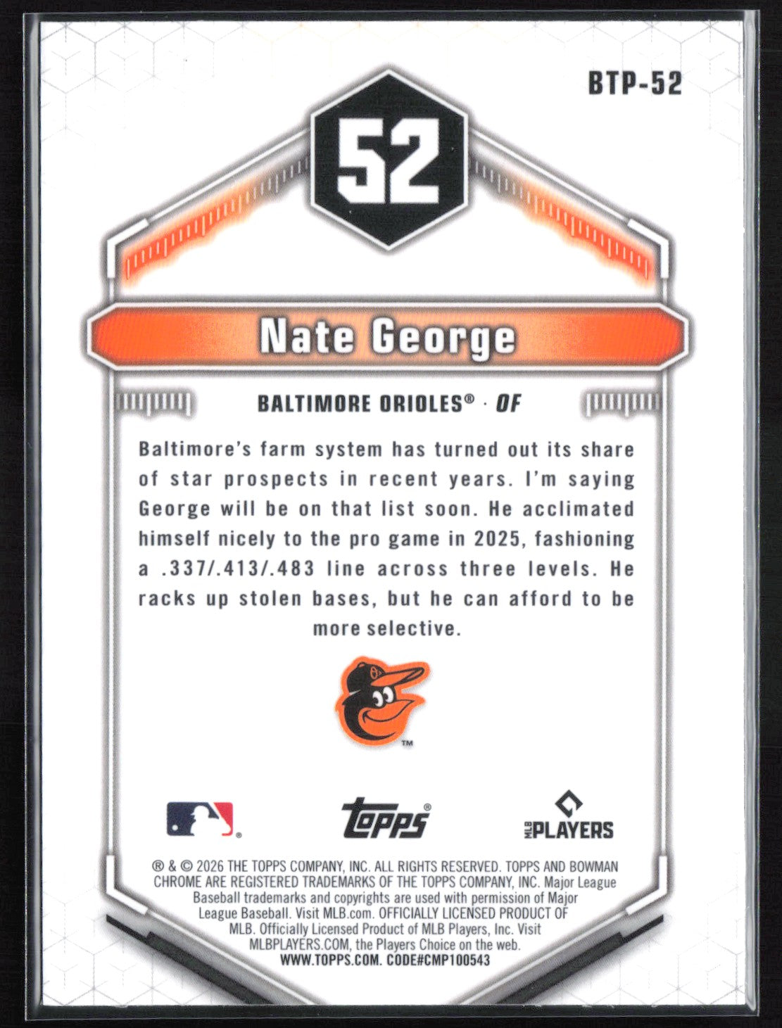 Nate George Top 100