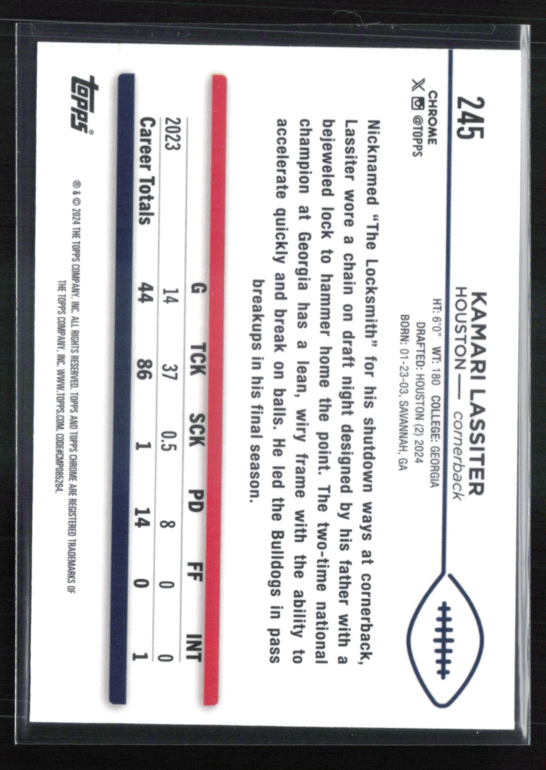 Kamari Lassiter RC X-Fractor