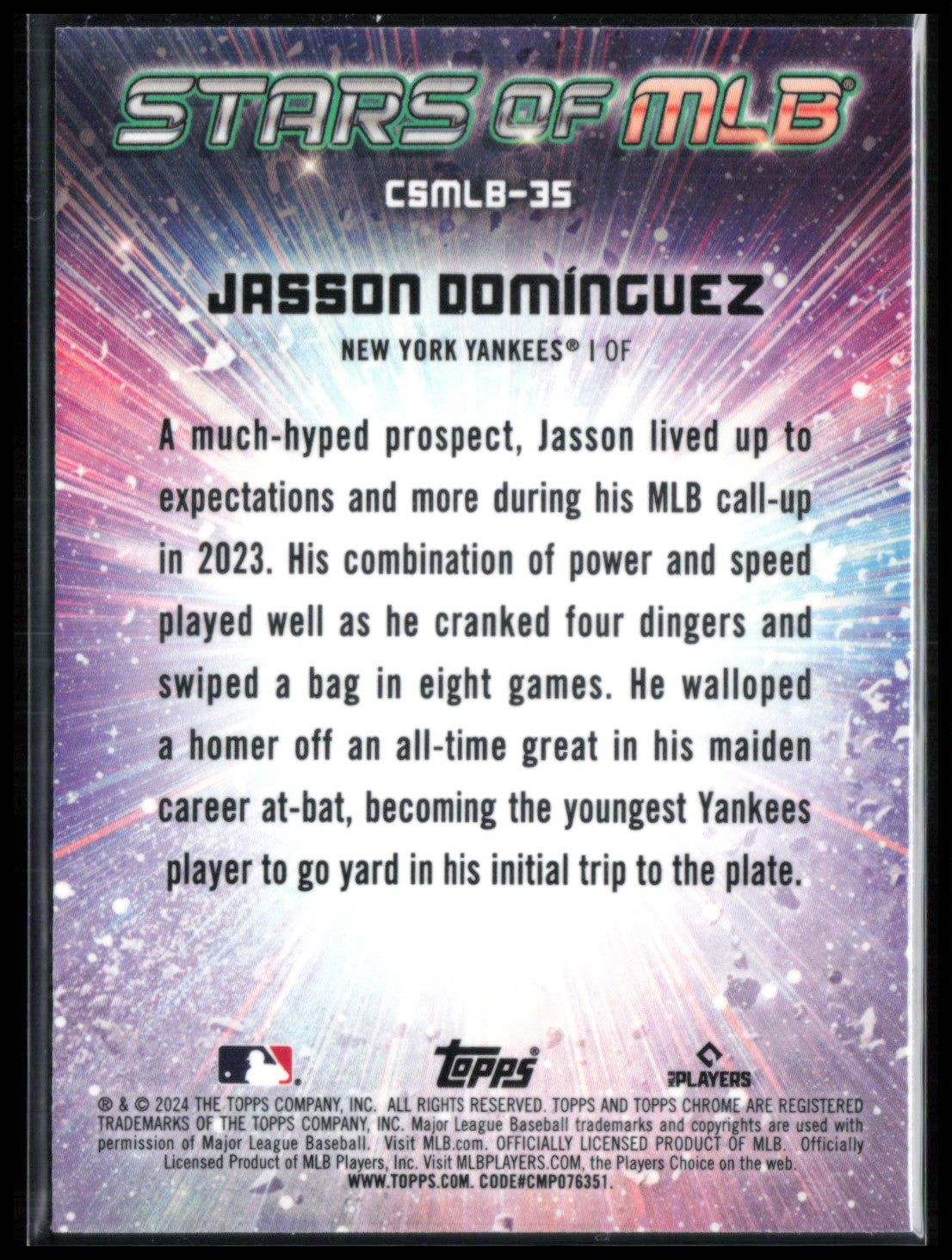 Jasson Domínguez RC