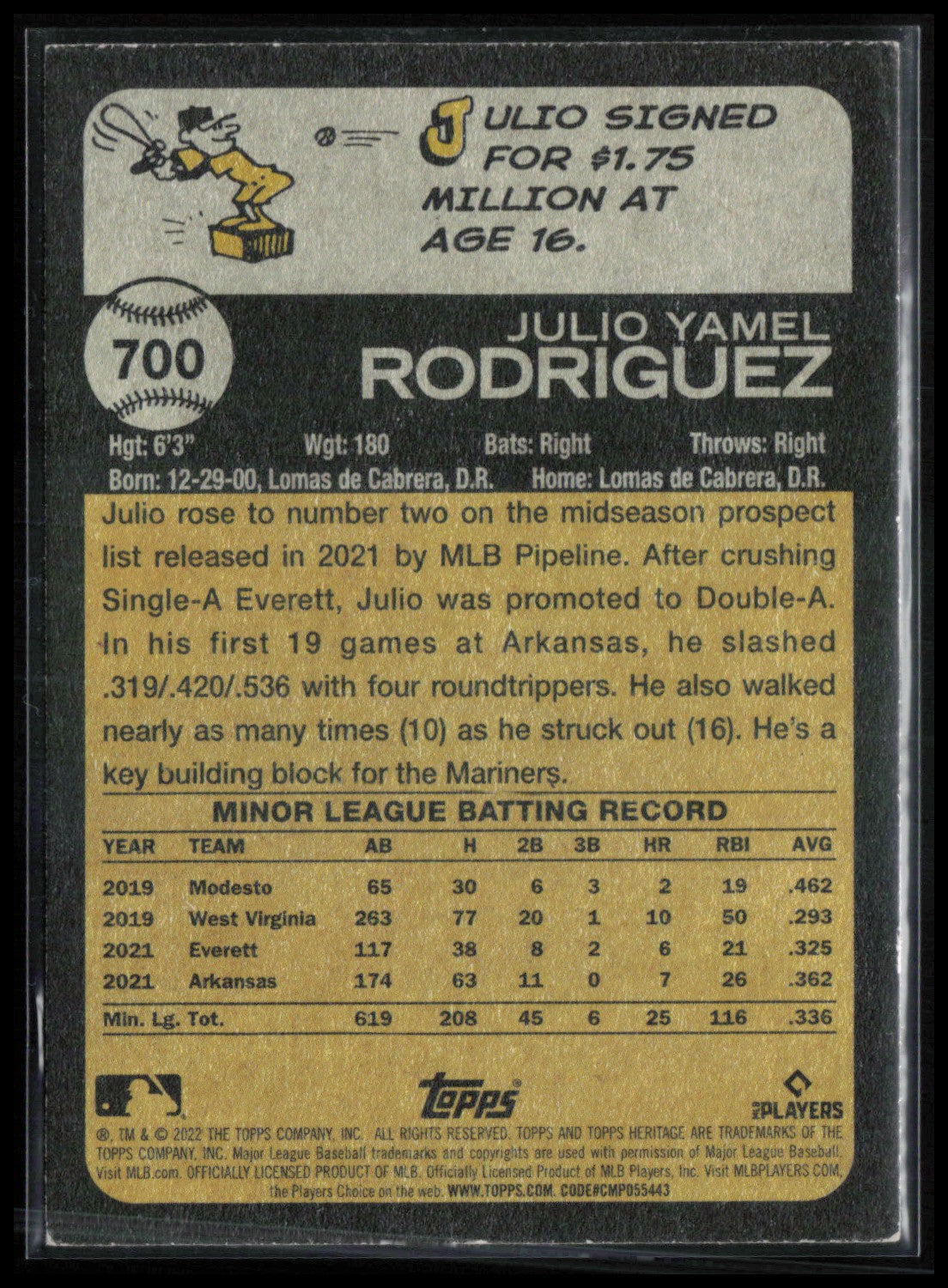 Julio Rodriguez RC