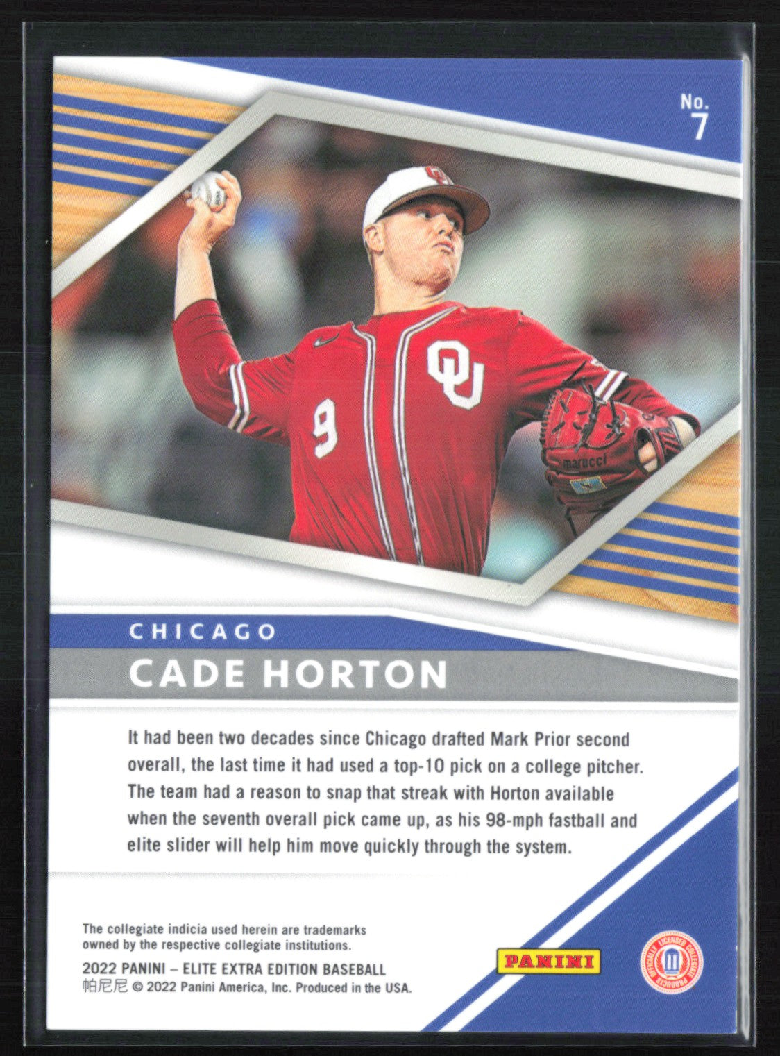 Cade Horton /999