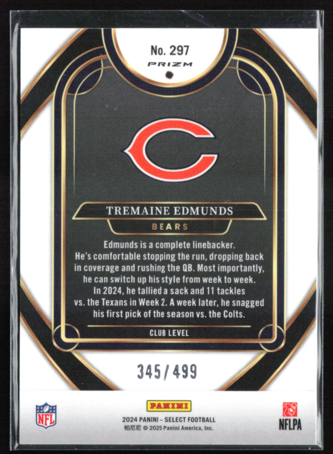 Tremaine Edmunds Neon Green Shock /499