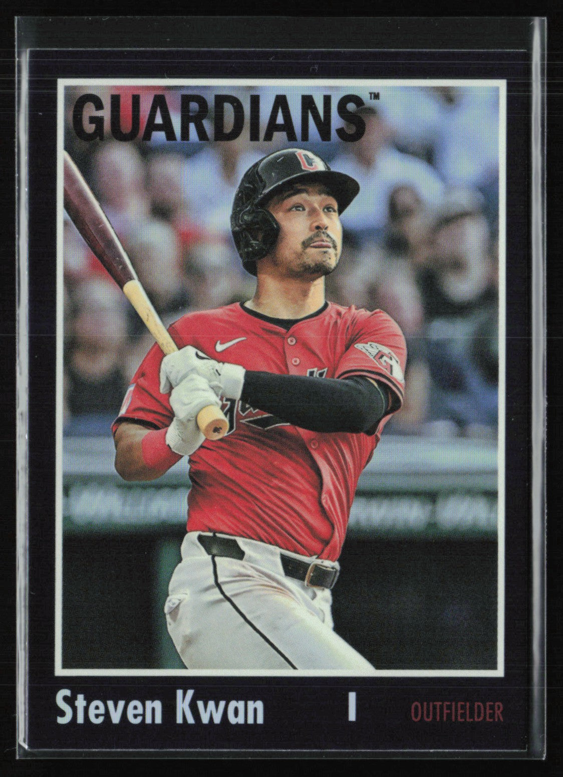 Steven Kwan Black Foil