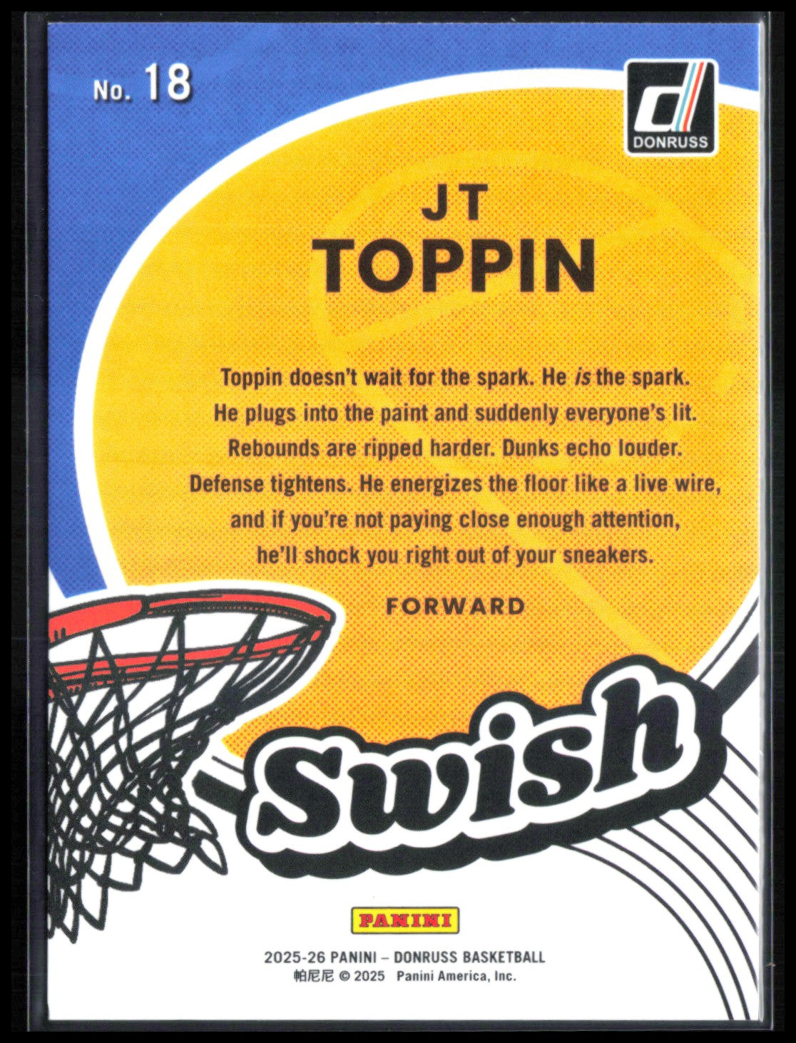 JT Toppin Swish Laser NIL