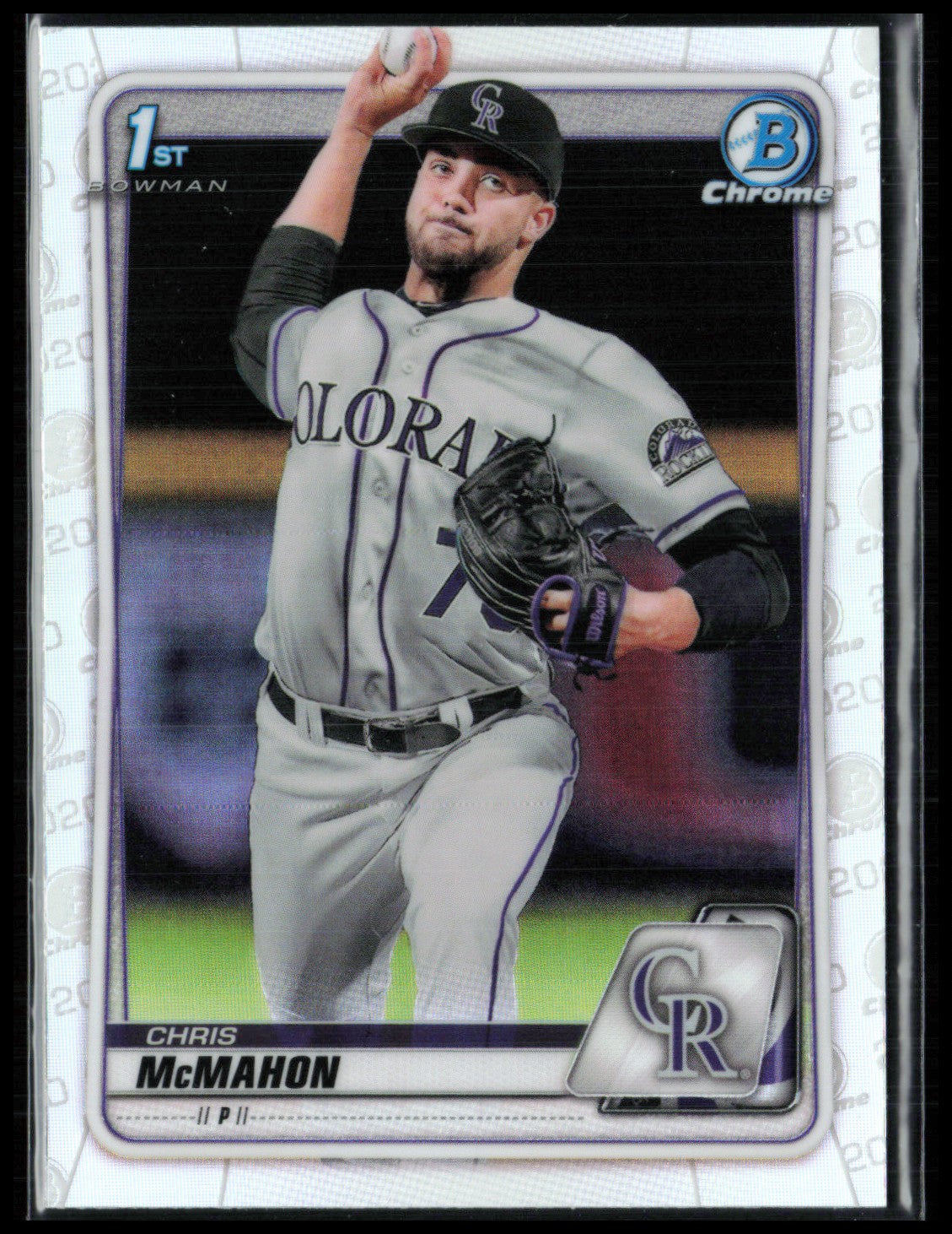 Chris McMahon 1st Bowman Refractor