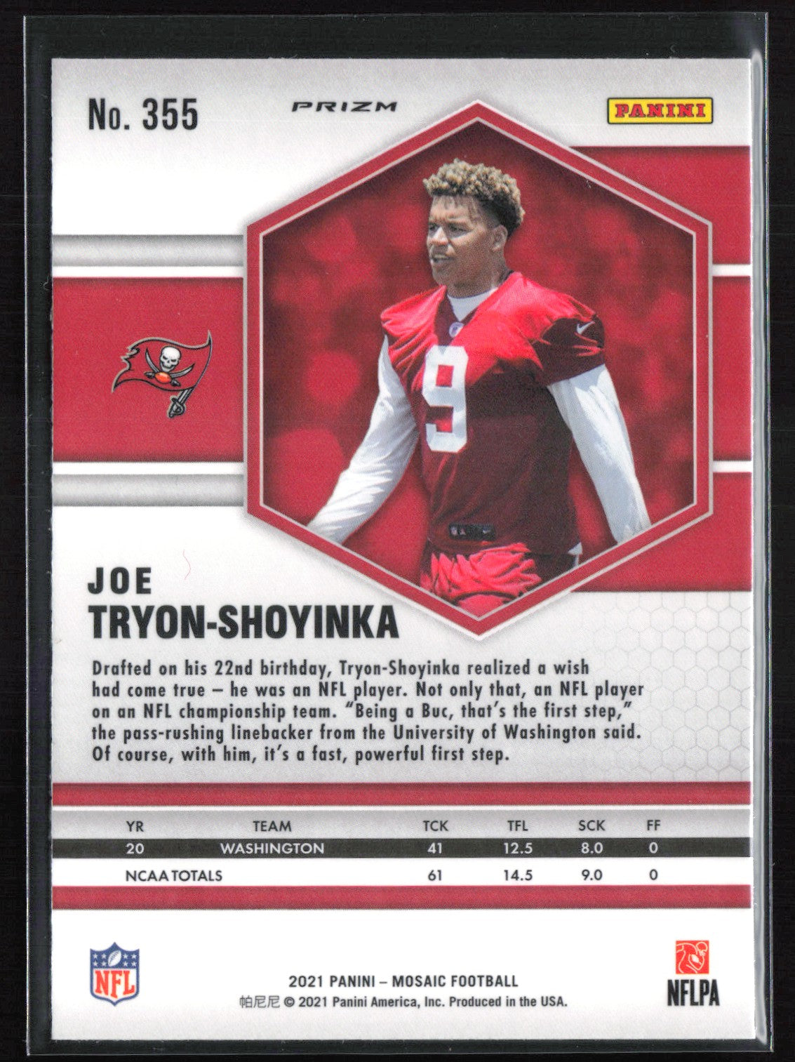 Joe Tryon-Shoyinka RC Green Mosaic