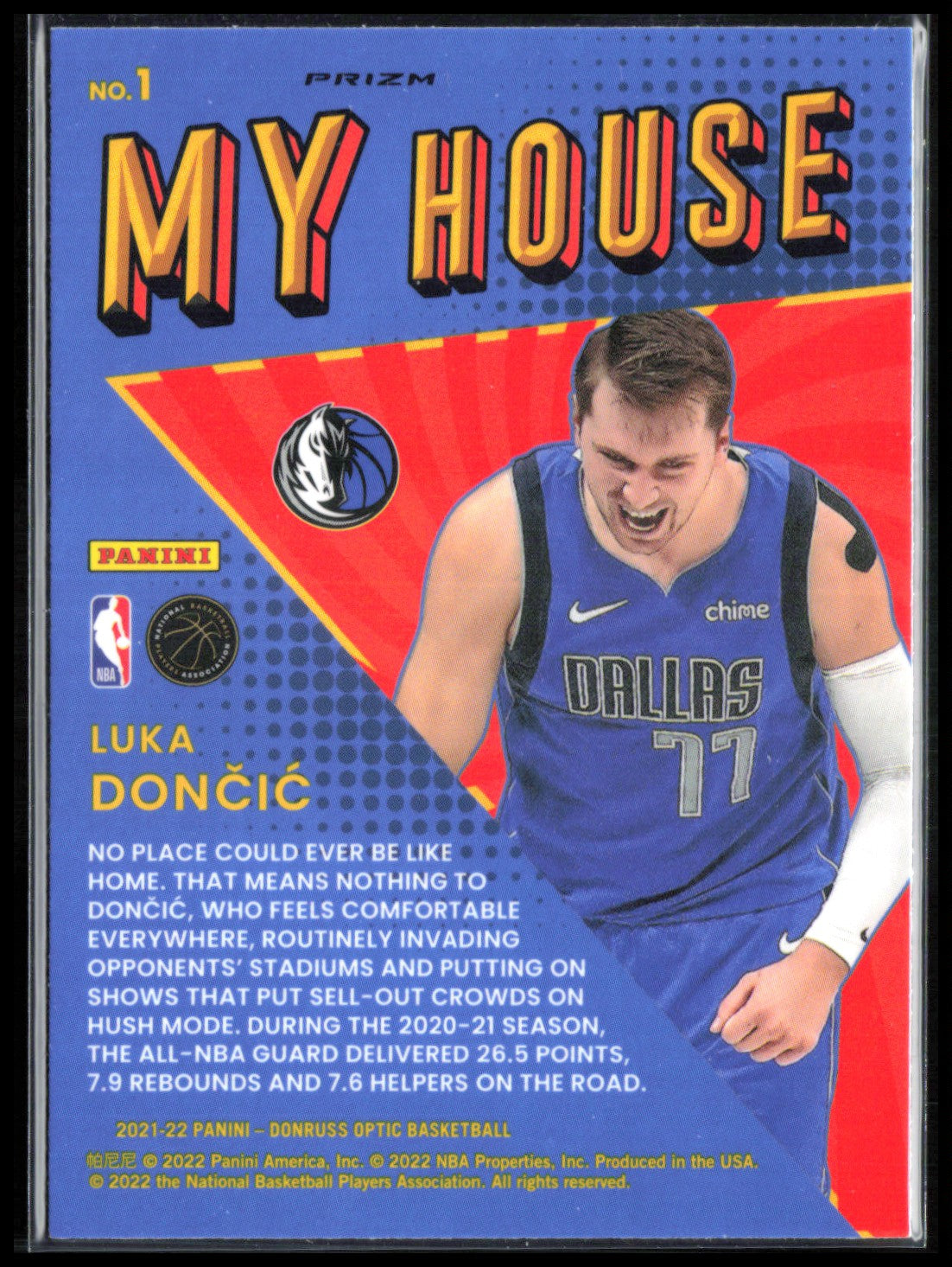 Luka Doncic My House Purple Holo