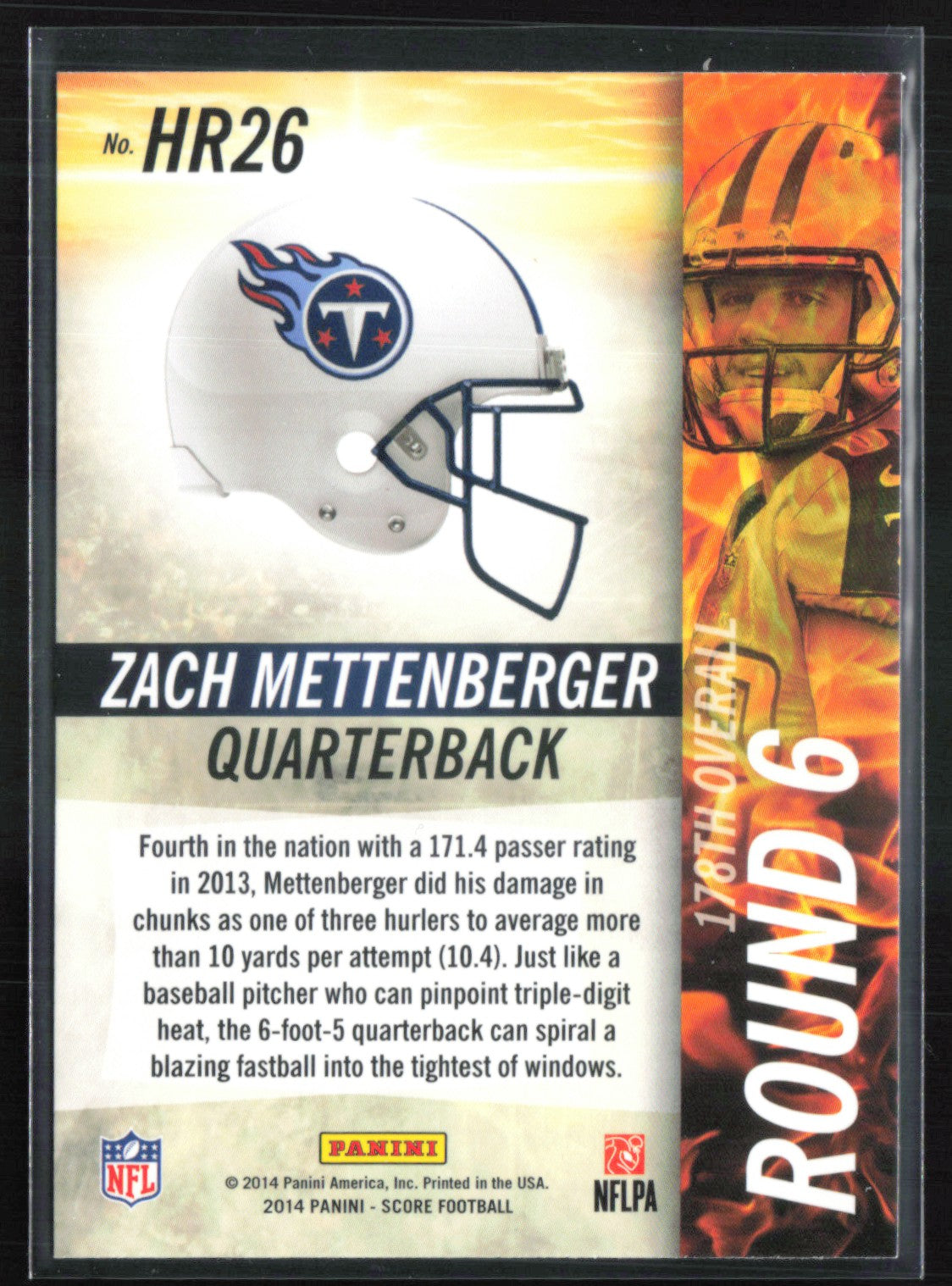 Zach Mettenberger RC