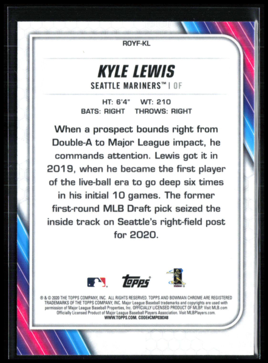 Kyle Lewis RC
