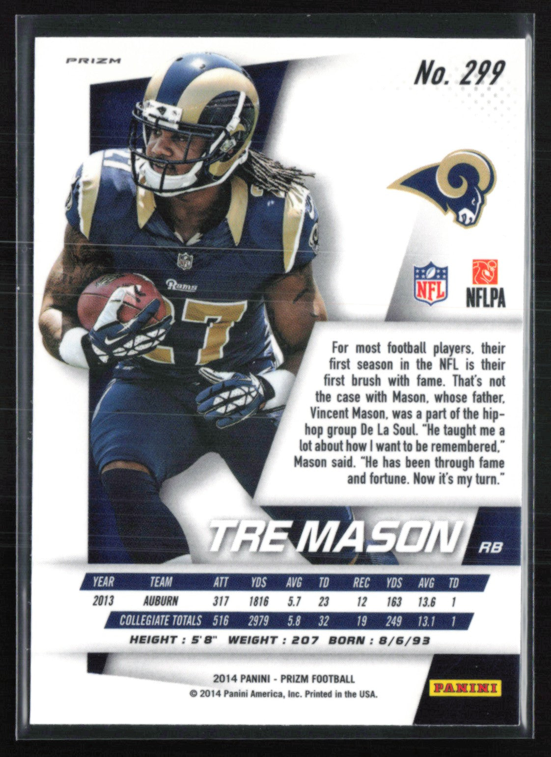 Tre Mason RC Purple