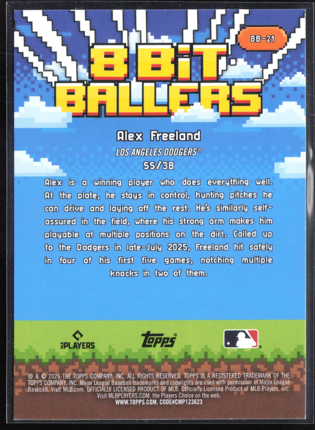 Alex Freeland RC 8 Bit Ballers