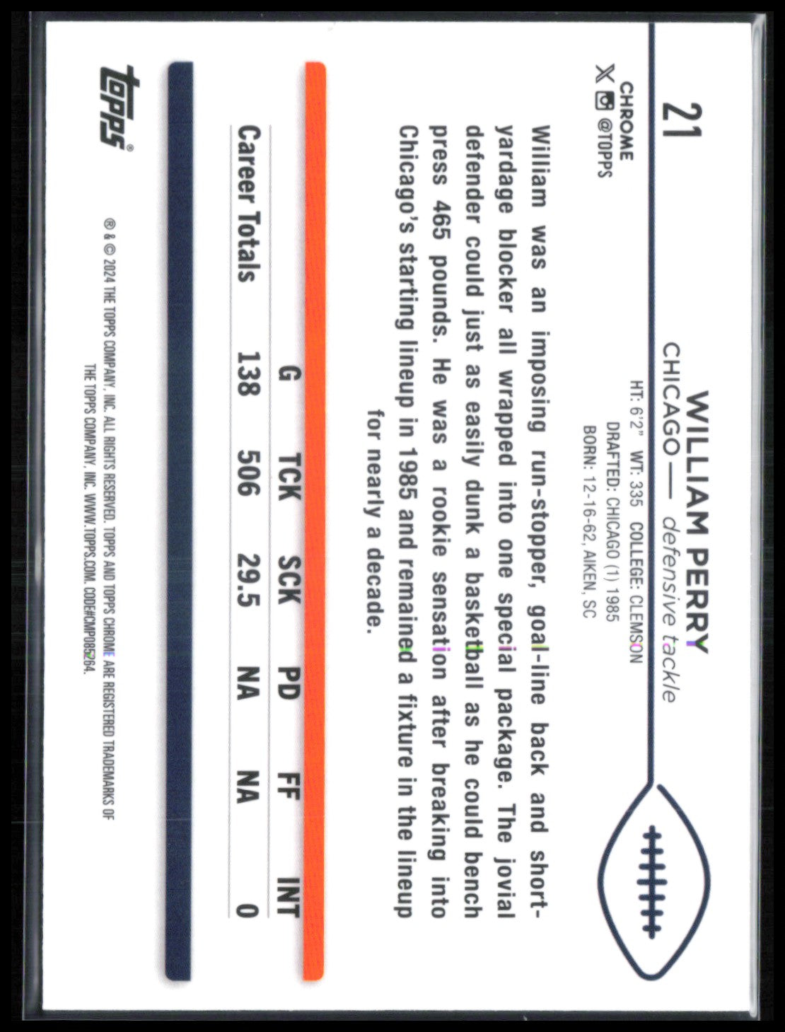 William Perry Sepia Refractor