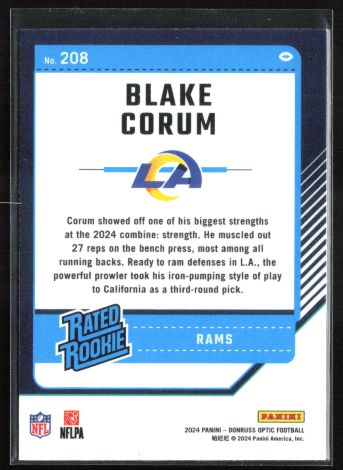 Blake Corum RC Optic