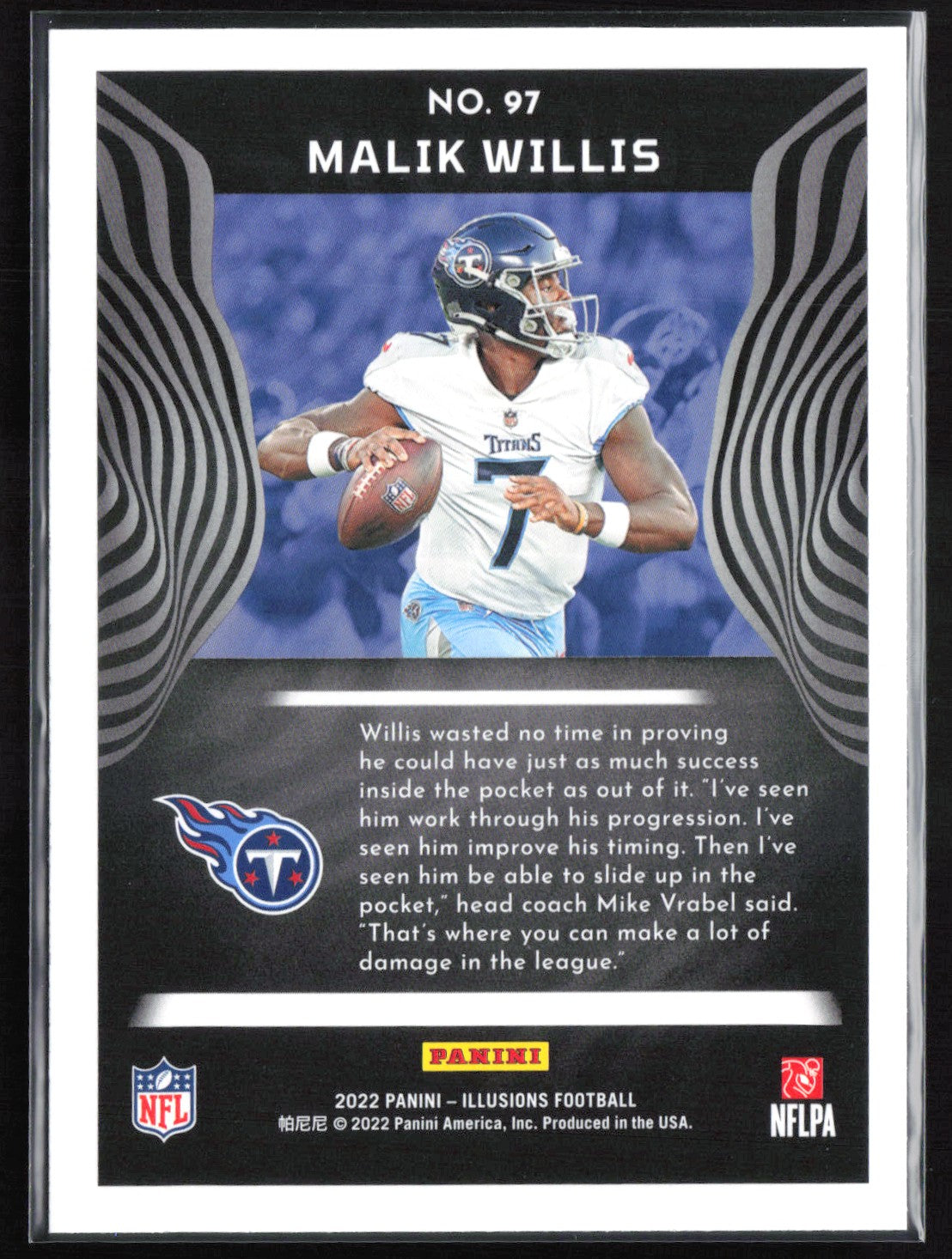 Malik Willis RC Stardust