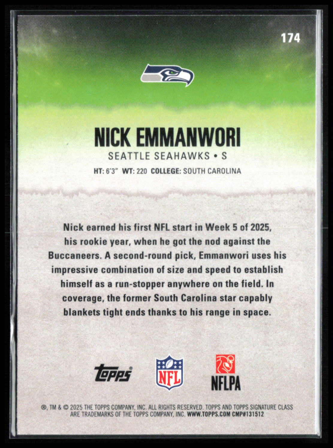 Nick Emmanwori RC