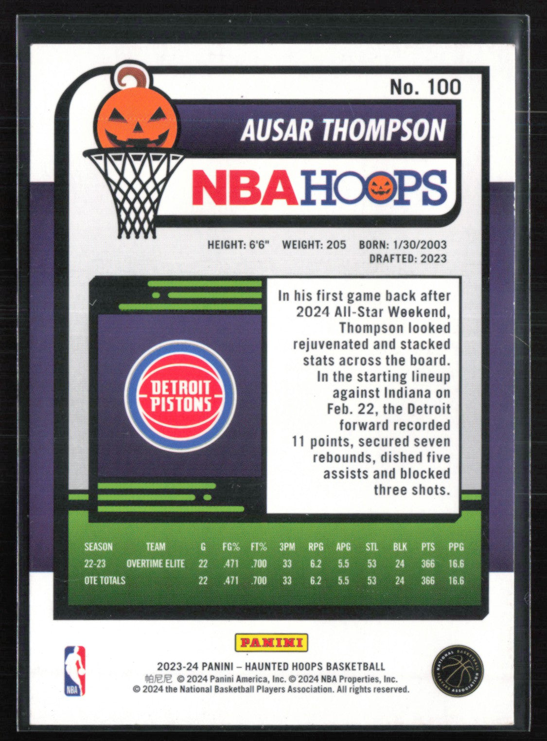 Ausar Thompson RC
