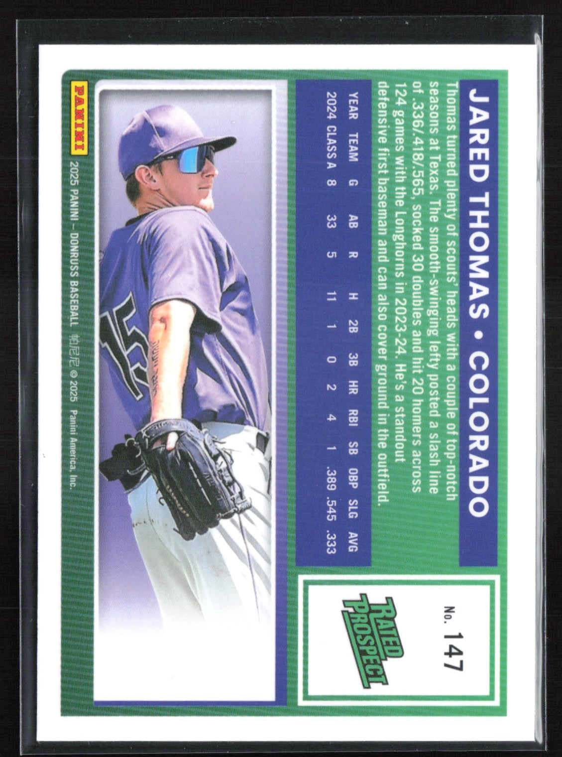 Jared Thomas Prospect