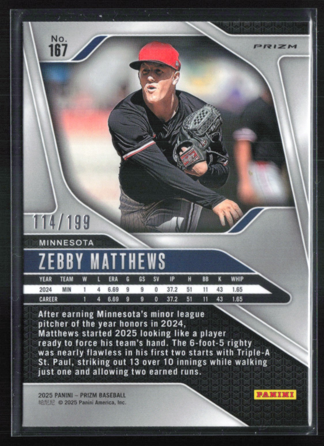 Zebby Matthews RC Blue /199