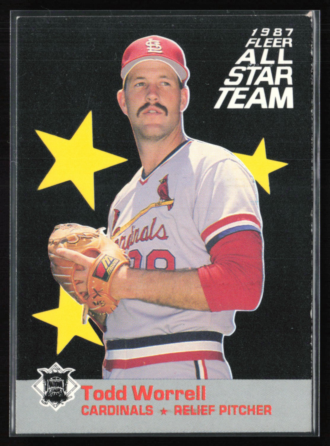 Todd Worrell 1987 Fleer All Star Team