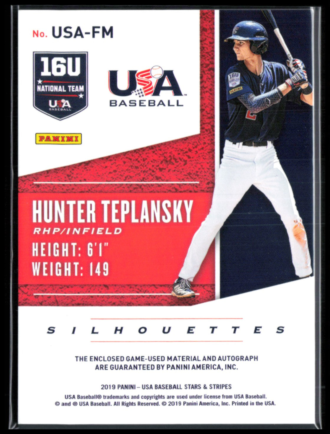 Hunter Teplansky Jumbo Patch Auto /199