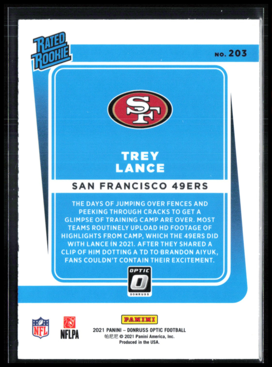 Trey Lance RC